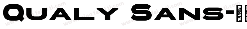 Qualy Sans字体转换